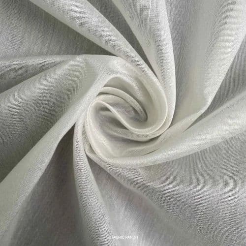 Mahira Textiles chanderi fabric with zari highlights