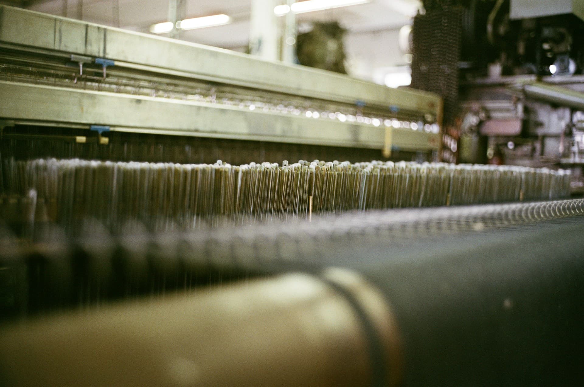 Mahira Textiles airjet looms in operation